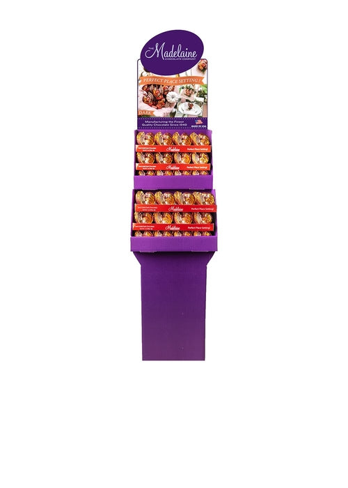 Wholesale Madelaine Chocolate 1 Oz. Dark Chocolate Turkey Shipper (120 Pc. 1 Oz. Dark Turkeys)- Bulk