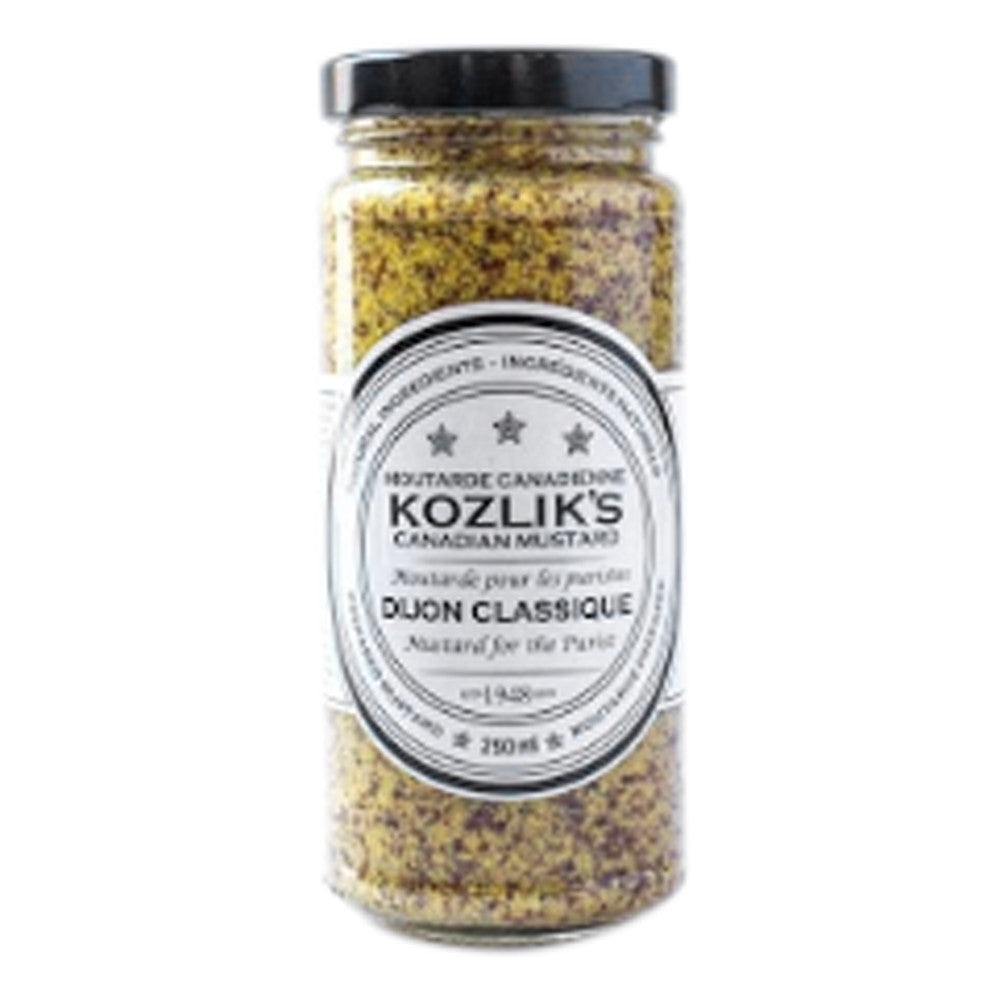Wholesale Kozlik'S Dijon Classique Mustard 8 Oz Jar- Bulk