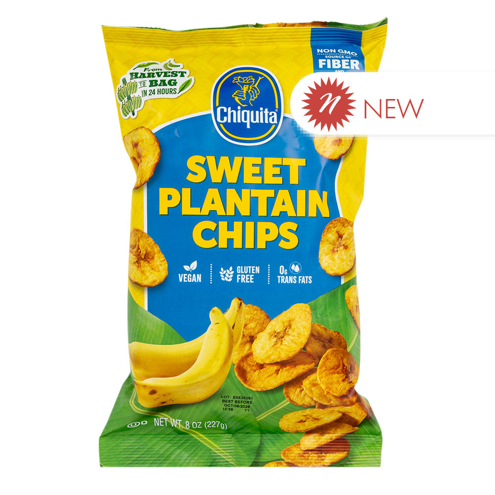 Wholesale Chiquita - Plantain Chips - Sweet - 8Oz- Bulk