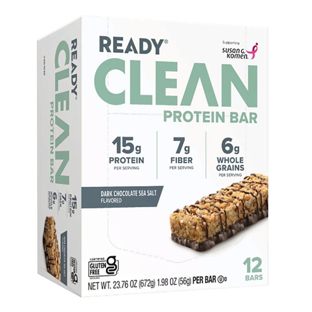 Wholesale Ready Clean - Dark Chocolate Sea Slt Bar - 1.83Oz- Bulk