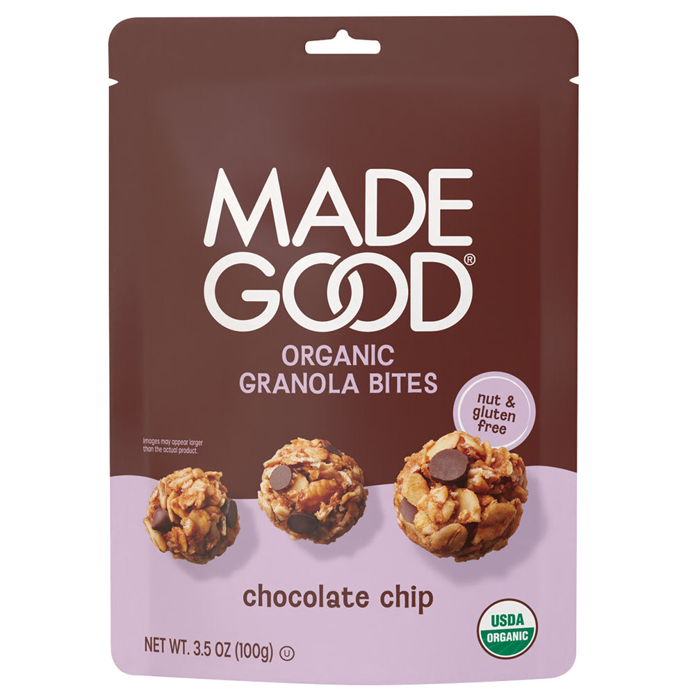 Wholesale Madegood - Granola Bites Pouch - Chocolate Chip - 3.5Oz- Bulk