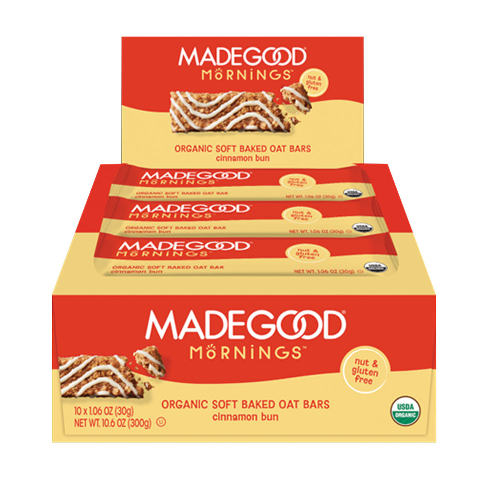 Wholesale Madegood - Soft Baked Oat B Cin Bun - 1.06Oz- Bulk