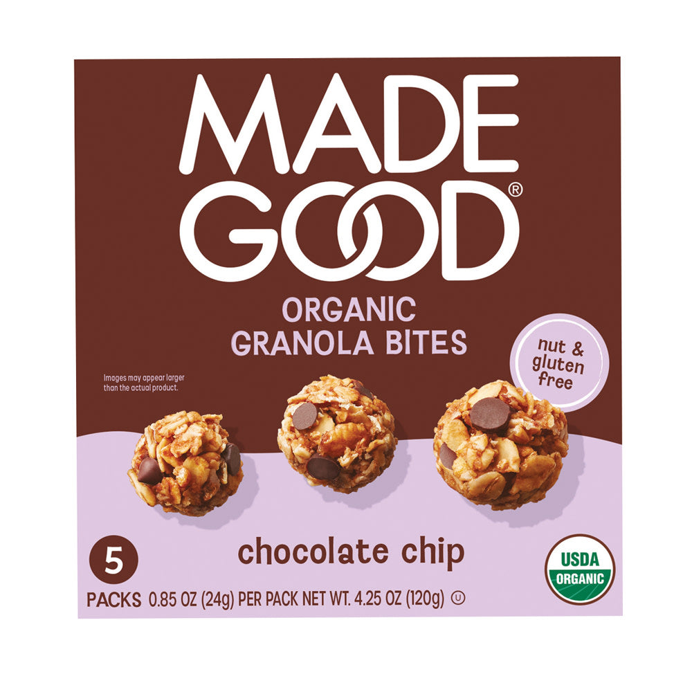 Wholesale Madegood - Chocolate Chip Gra Bites(5Ct) - 4.25Oz- Bulk