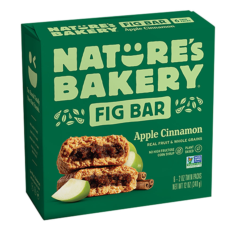 Wholesale Nature'S Bakery Apple Cinnamon Fig Bar 6 Ct 12 Oz Box- Bulk