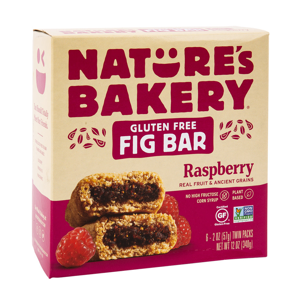 Wholesale Natures Bakery Gluten Free Raspberry Fig Bar 12 Oz Box- Bulk