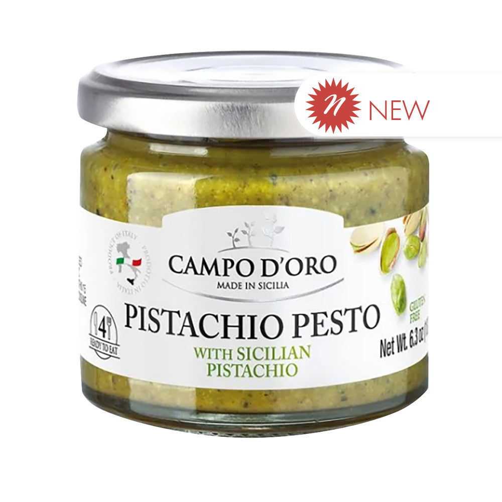 Wholesale Campo D'Oro - Pistachio Pest W/Sicilin Pistachio - 6.35Oz- Bulk