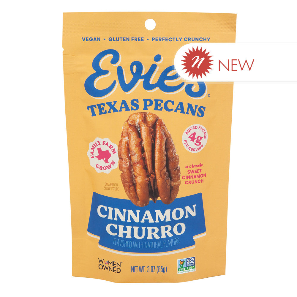 Wholesale Evie'S - Pecans - Cinnamo Churro - 3Oz- Bulk