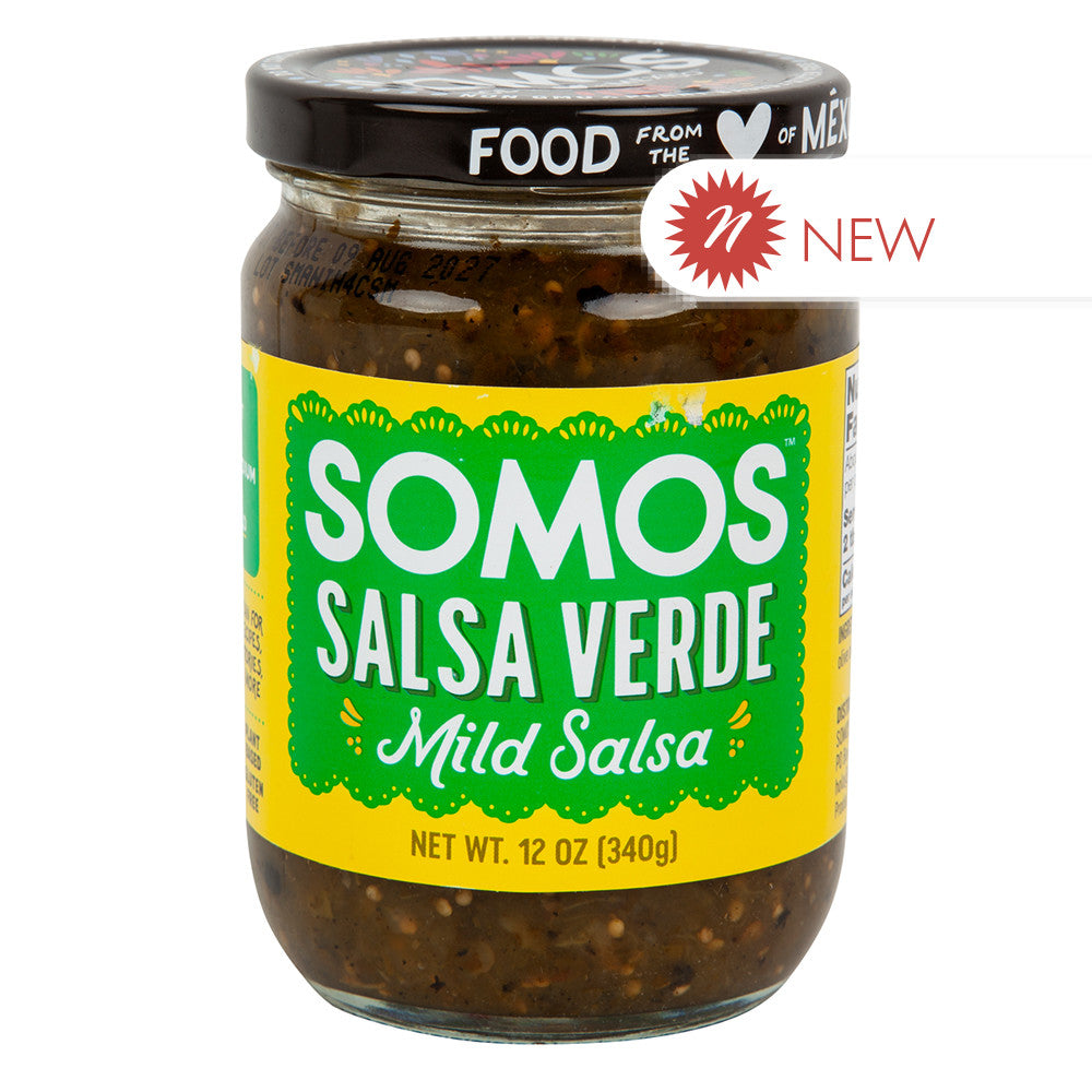 Wholesale Somos Salsa Verde Mild Salsa 12 Oz Jar- Bulk