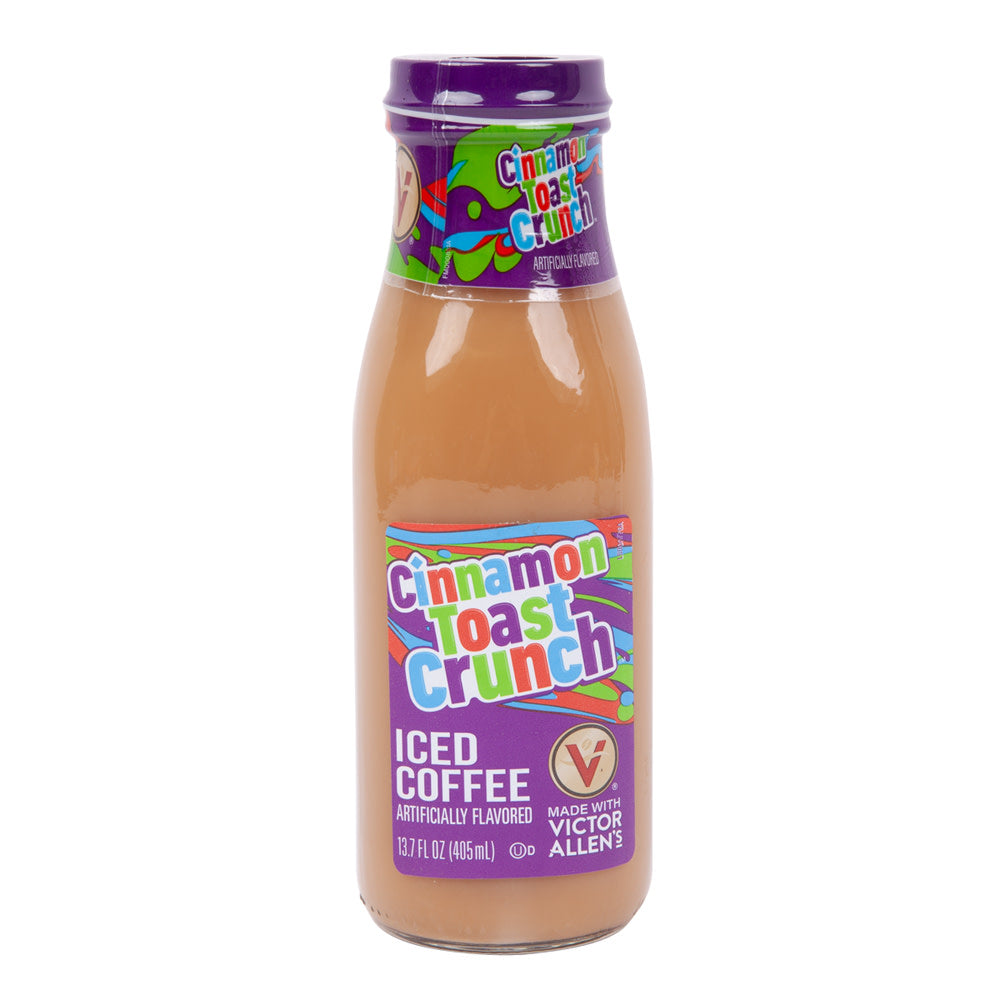 Wholesale Victor Allen’S Iced Coffee Cinnamon Toast Crunch 13.7 Oz Bottle- Bulk