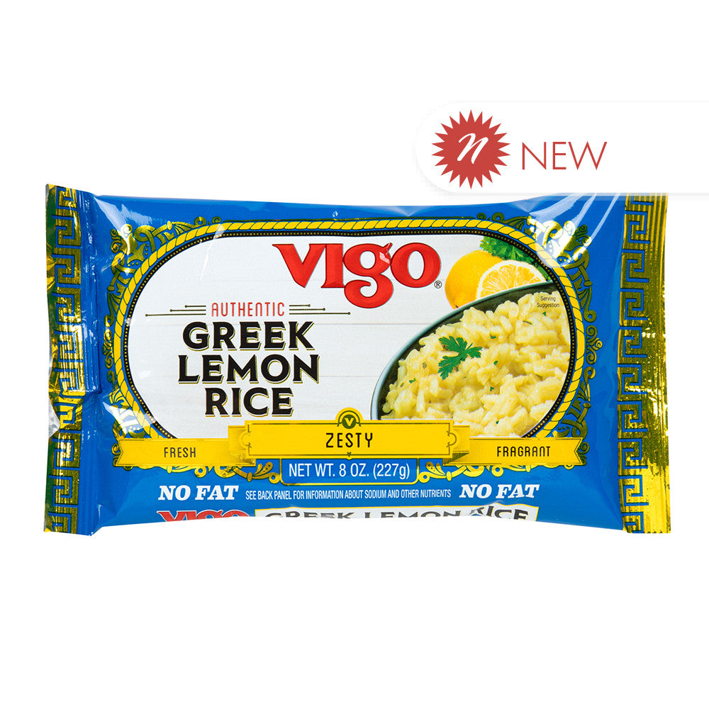 Wholesale Vigo Greek Lemon Rice 8 Oz Bag- Bulk