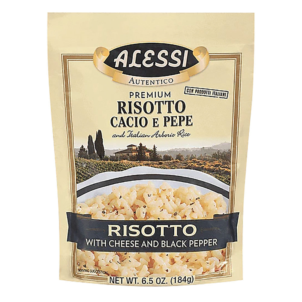 Wholesale Alessi Risotto With Cheese And Black Pepper 6.5 Oz- Bulk