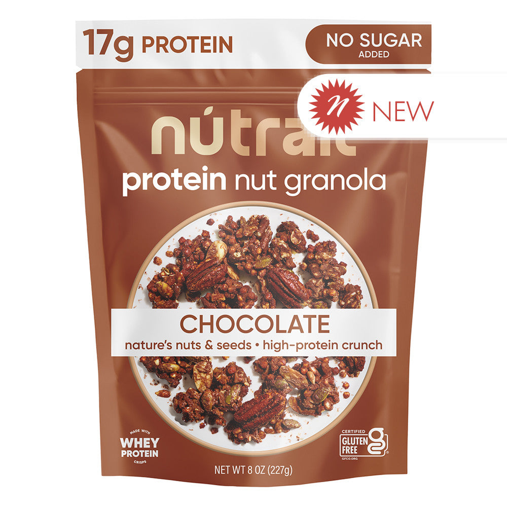 Wholesale Nutrail - Chocolate Nut Protein - 8Oz- Bulk