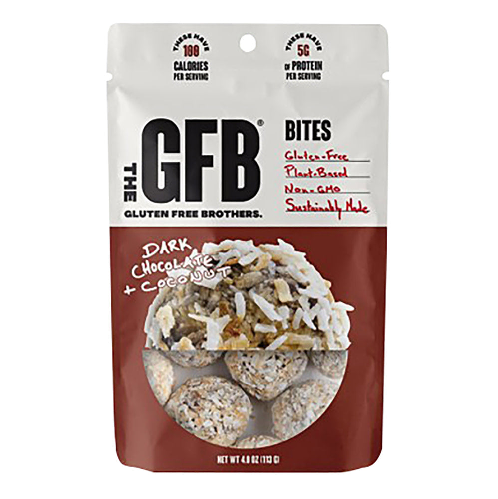 Wholesale The Gfb Dark Chocolate Coconut Bites 4 Oz Pouch- Bulk