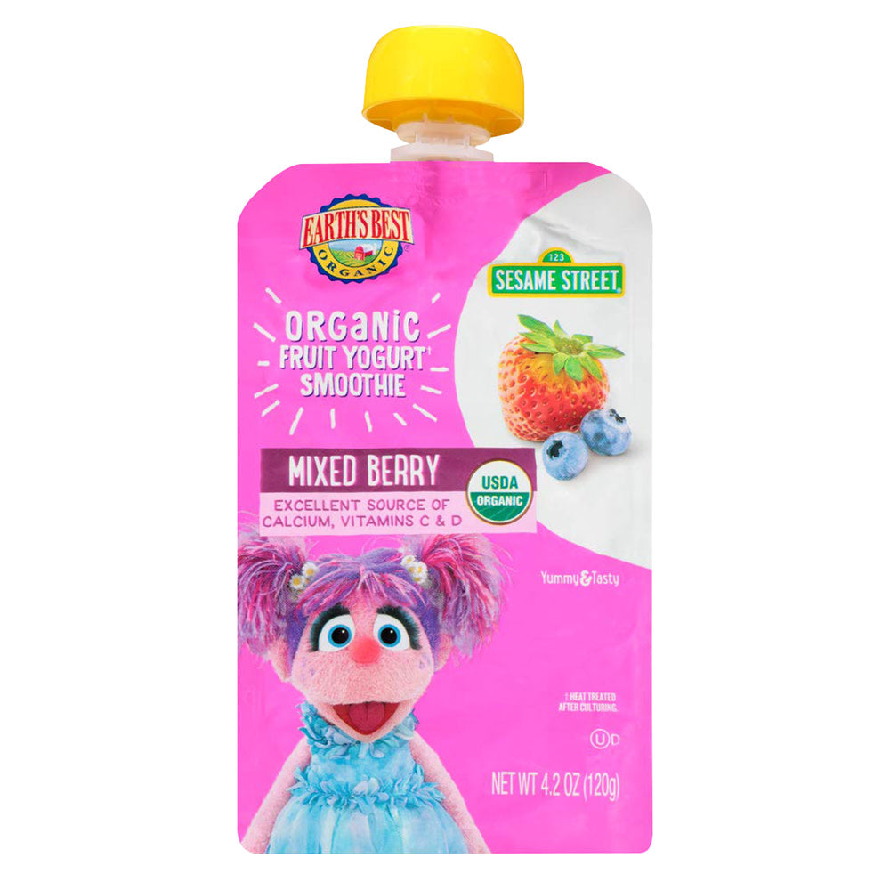 Wholesale Earth'S Best - Org Yogurt Smooth Mixbery 4.2Oz- Bulk