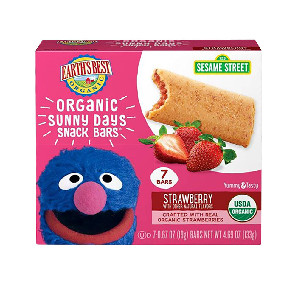 Wholesale Earth'S Best - Org Sunnyday Strawb(7Ct) - 4.69Oz- Bulk