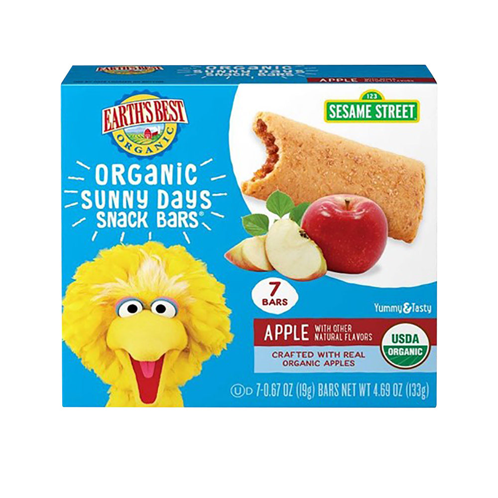 Wholesale Earth'S Best - Org Sunnyday Bar Aapl(7Ct) - 4.69Oz- Bulk