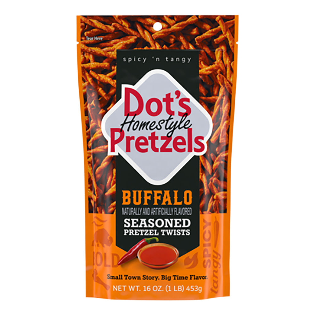 Wholesale Dot'S Pretzels - Buffalo Twists- Bulk
