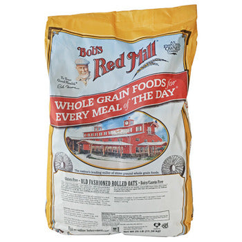 Bob's Red Mill Gluten Free Rolled Oats 25lb