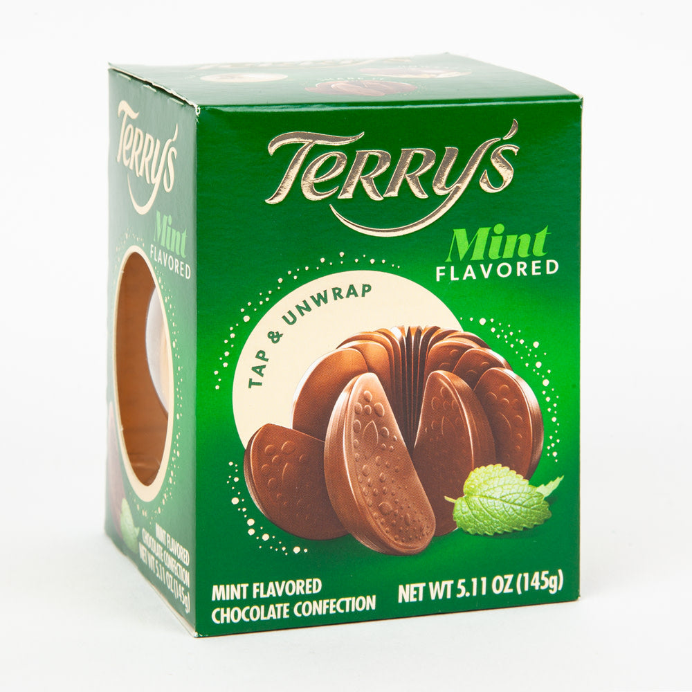 Wholesale Terry’S Mint Milk Chocolatey Ball 5.11 Oz Box- Bulk