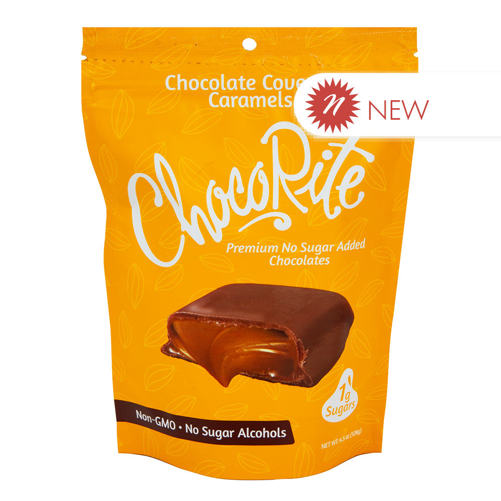 Wholesale Chocorite - Chocolate Covered Caramels - 4.5Oz- Bulk