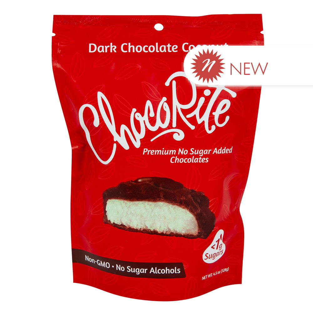 Wholesale Chocorite - Dark Chocolate Coconut - 4.5Oz- Bulk