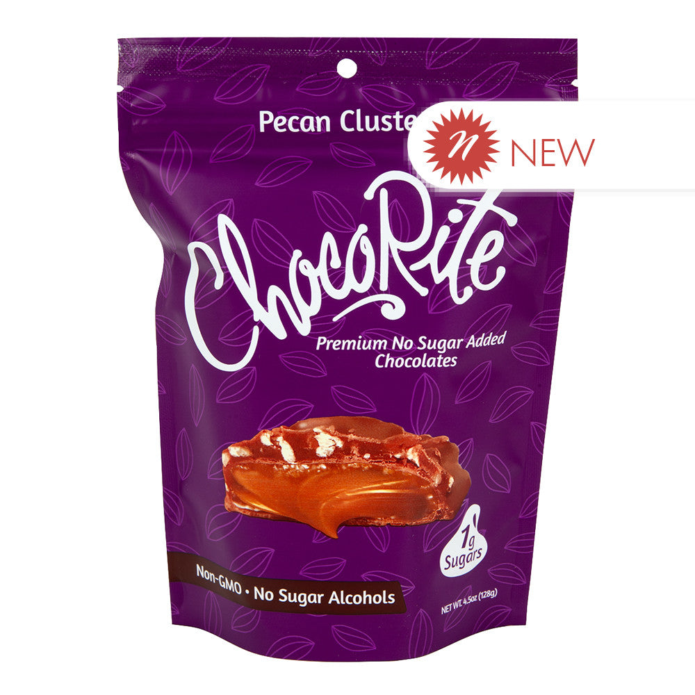 Wholesale Chocorite - Milk Chocolate Pecan Cluster - 4.5Oz- Bulk