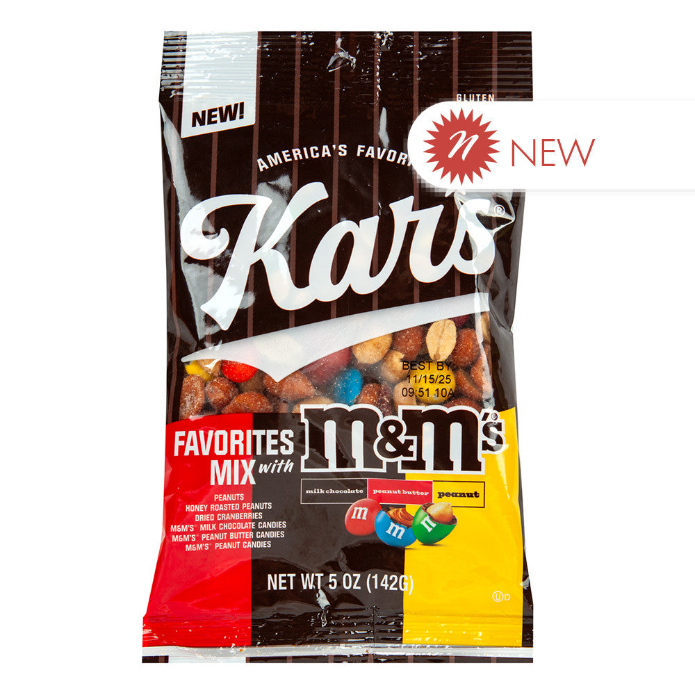 Wholesale Kars M&M'S Favorites Mix 5 Oz Bag- Bulk