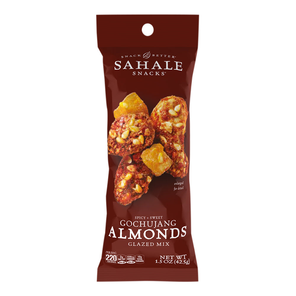 Wholesale Sahale - Gochujang Almonds Glazed - 1.5Oz- Bulk