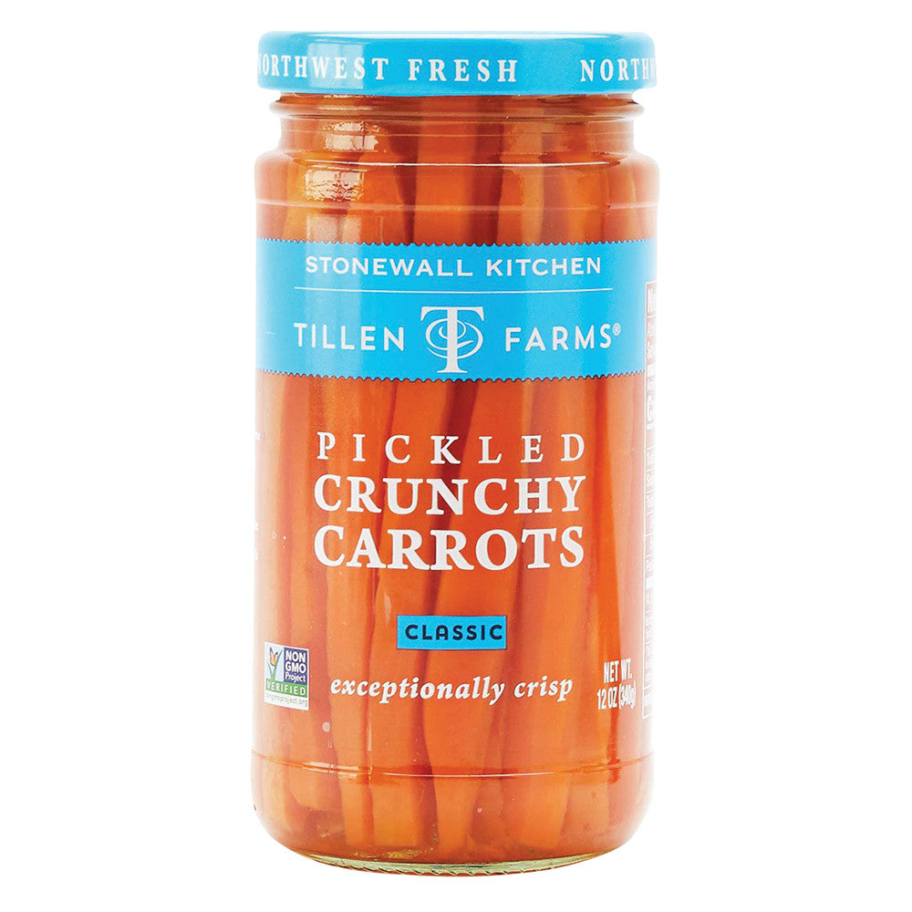 Wholesale Tillen Farms Crispy Carrots 12 Oz Jar- Bulk