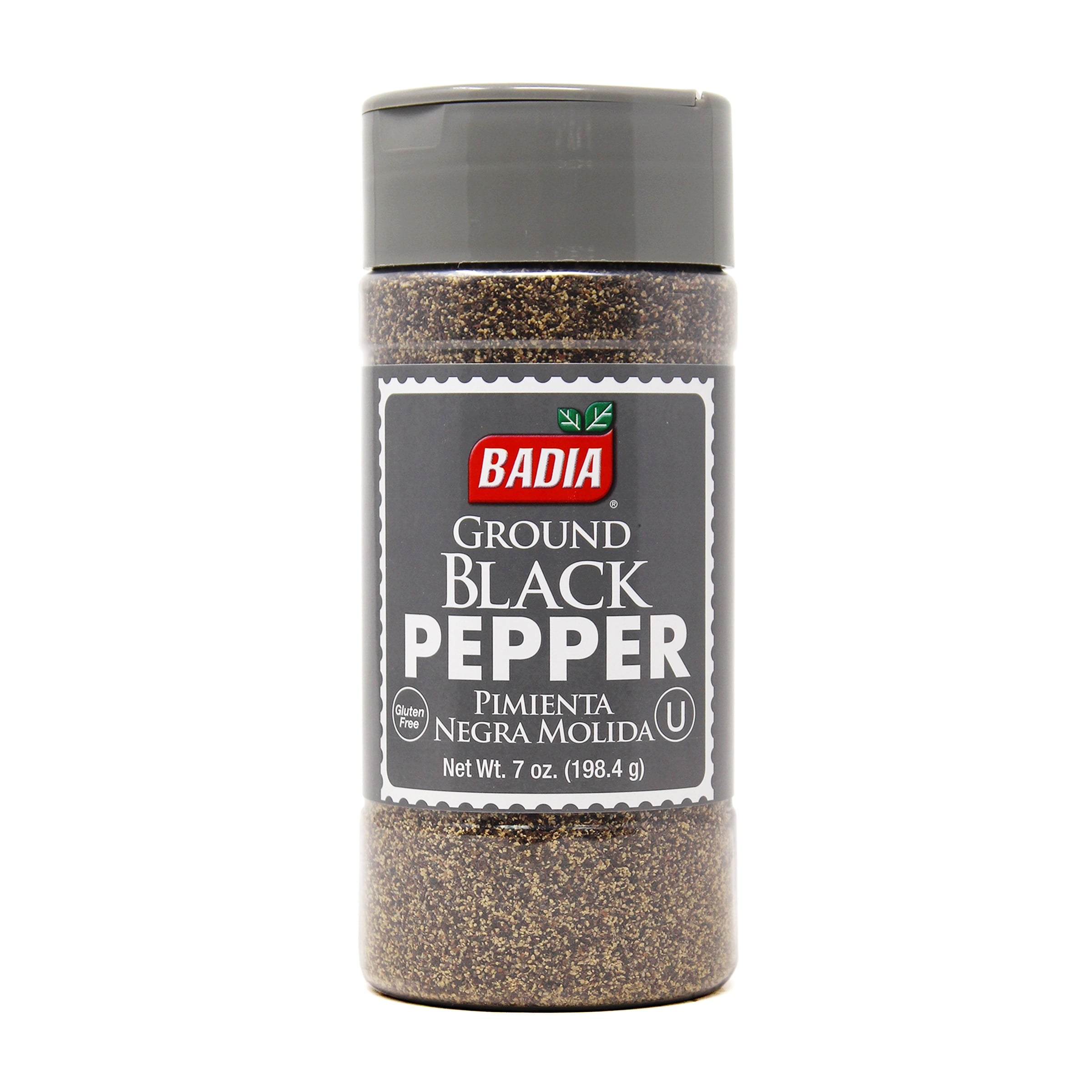 Badia Black Grounded Pepper 7 oz Shaker