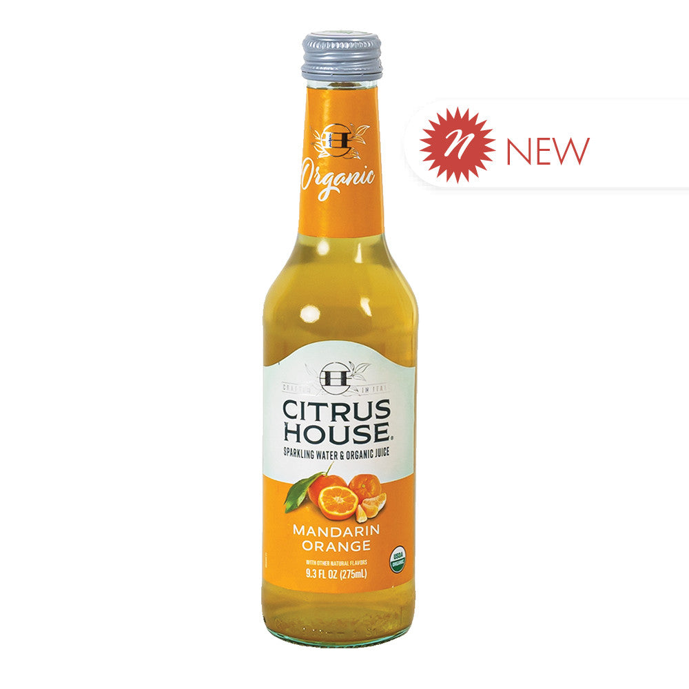 Wholesale Citrus House Mandarin Orange Juice 9.3 Oz Bottle- Bulk