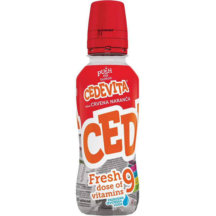 Wholesale Cedevita Go Red Orange Drink 345ml- Bulk