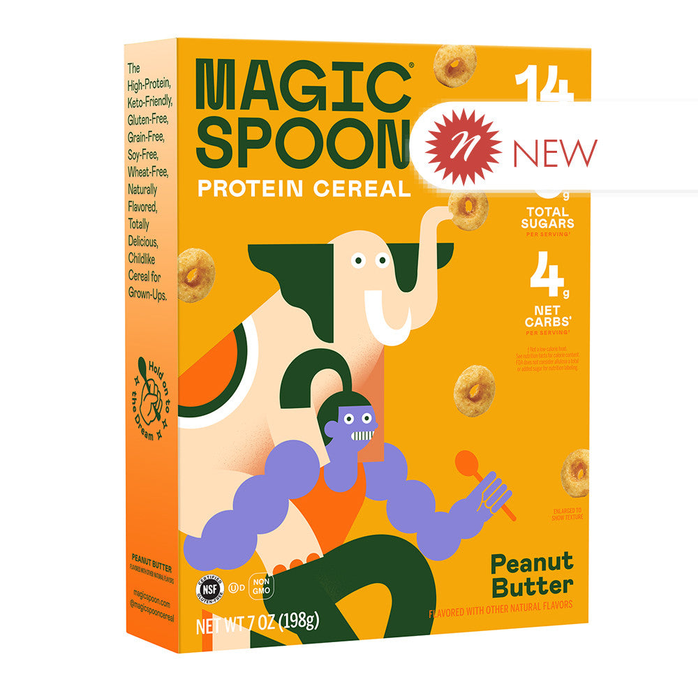Wholesale Magic Spoon - Peanut Butter Cereal - 7Oz- Bulk