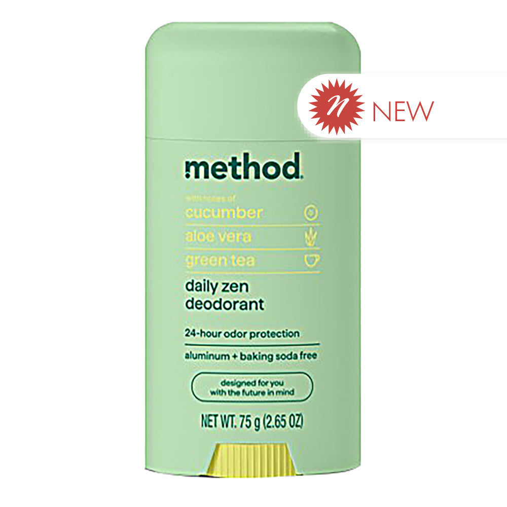 Wholesale Method - Deodornt - Daily Zen - 2.65Oz- Bulk