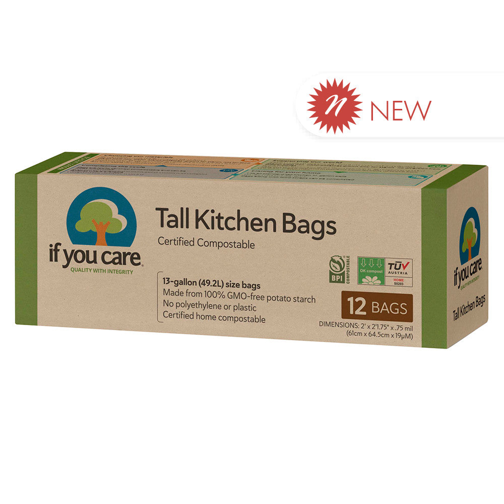 Wholesale If You Care - 13 Gallon Com Pstble Wst Bag - 12Ct- Bulk