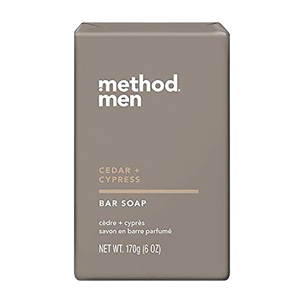 Wholesale Method Men'S Bar Soap Cedar & Cypress Scent 6 Oz- Bulk