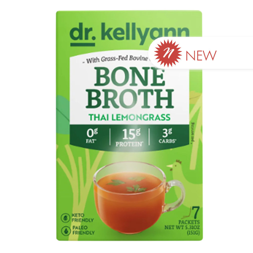Dr. Kellyann - Thai Large Bone Broth - 16.9Oz