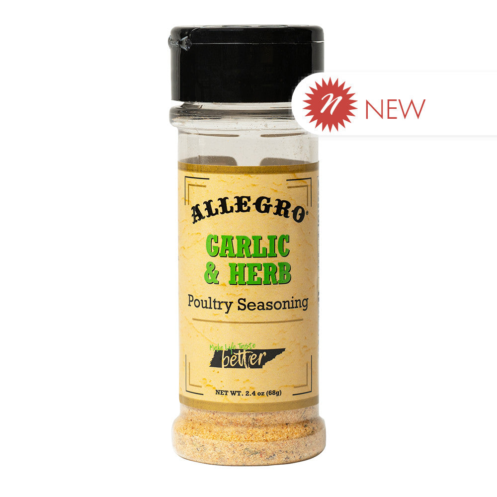Wholesale Allegro Garlic & Herb Seasoning 2.4 Oz Shaker- Bulk