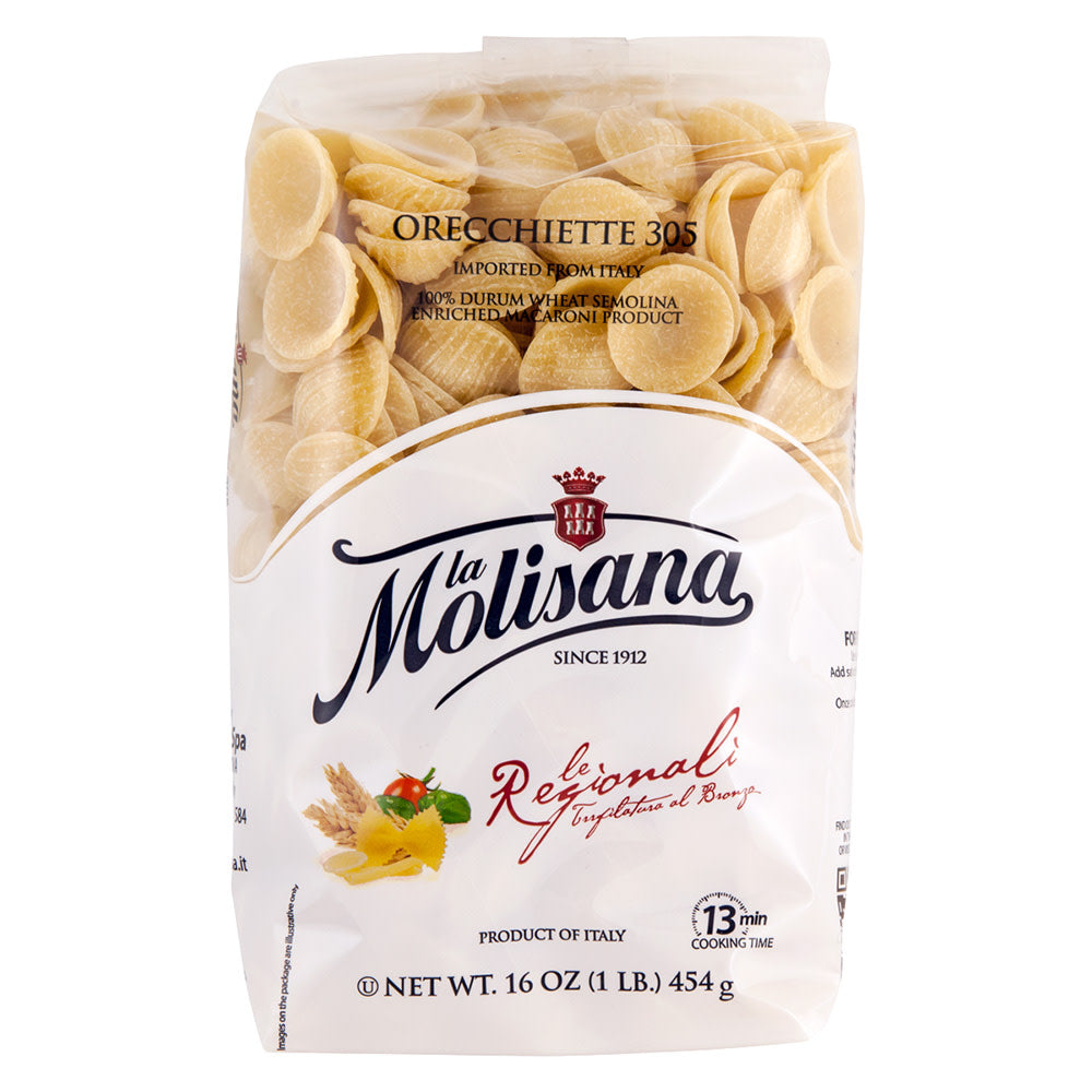 Wholesale La Molisana Orecchiette Pugliesi Pasta 16 Oz Bag # 30- Bulk