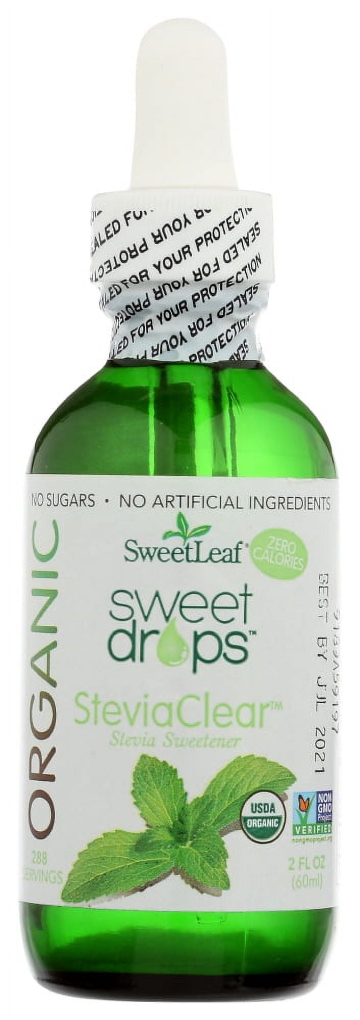SweetLeaf Organic Liquid Stevia, Stevia Clear 2 fl. oz