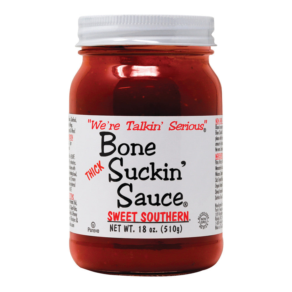Bone Suckin' Thicker Style Sauce 16 Oz Jar