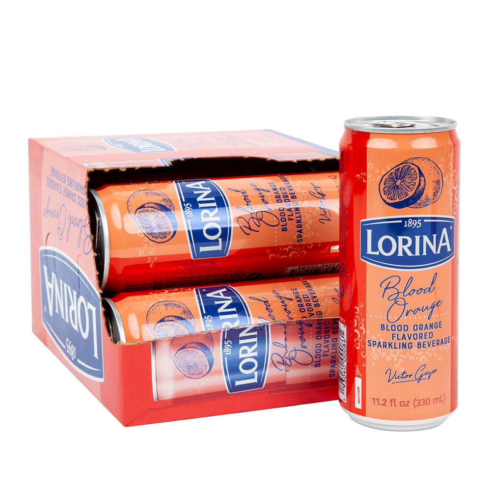 Wholesale Lorina - Blood Orange Cans (6Ct) - 11.2Oz- Bulk