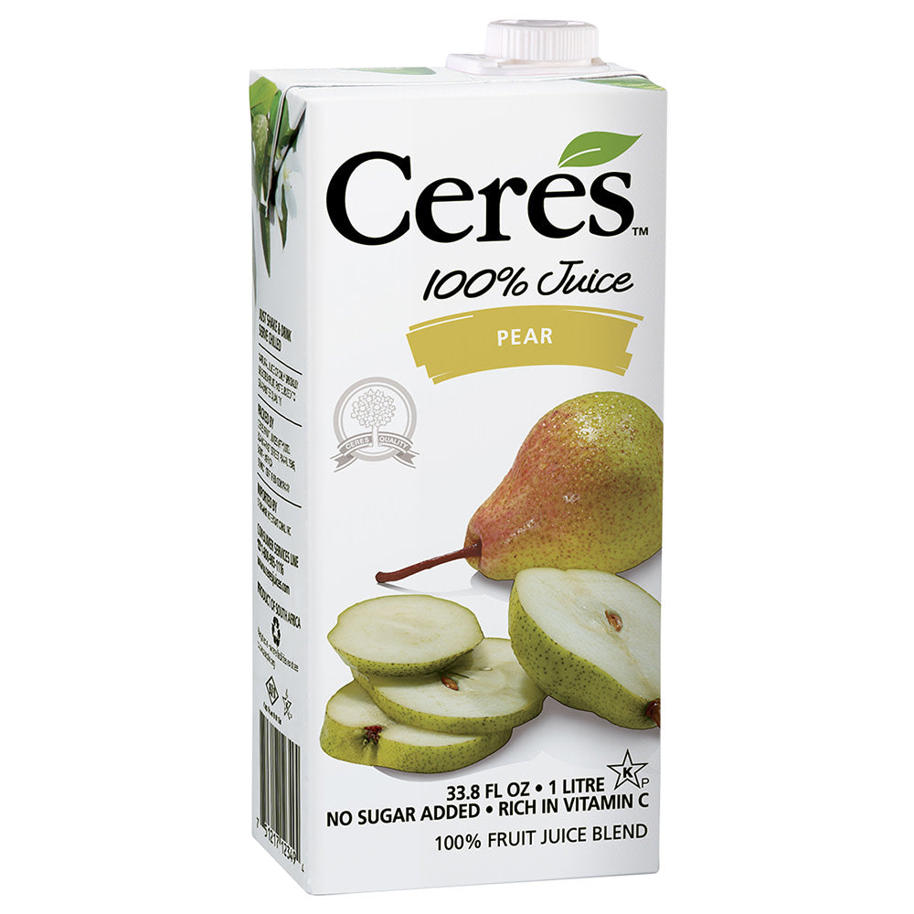 Wholesale Ceres Pear Juice 33.8 Oz Box- Bulk