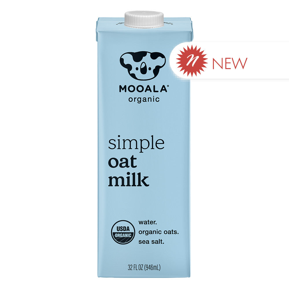 Wholesale Mooala Simple Oat Milk 32 Oz Tetra Pack- Bulk