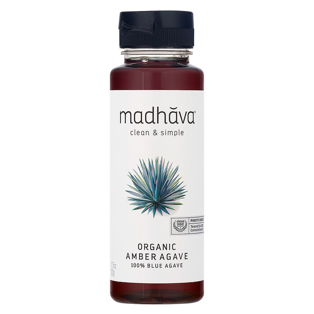 Wholesale Madhava Amber Agave Nectar 11.75 Oz Bottle- Bulk