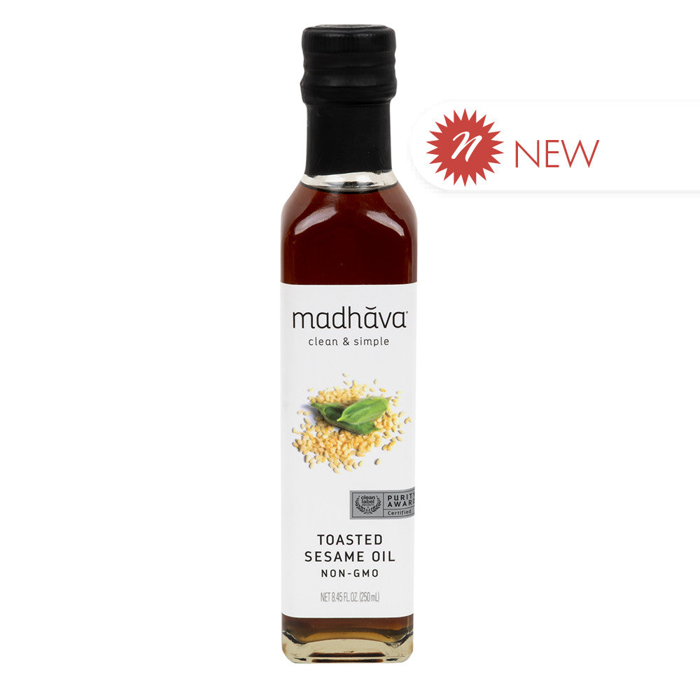 Wholesale Madhava - Toasted Sesame Oil - 8.45Oz- Bulk