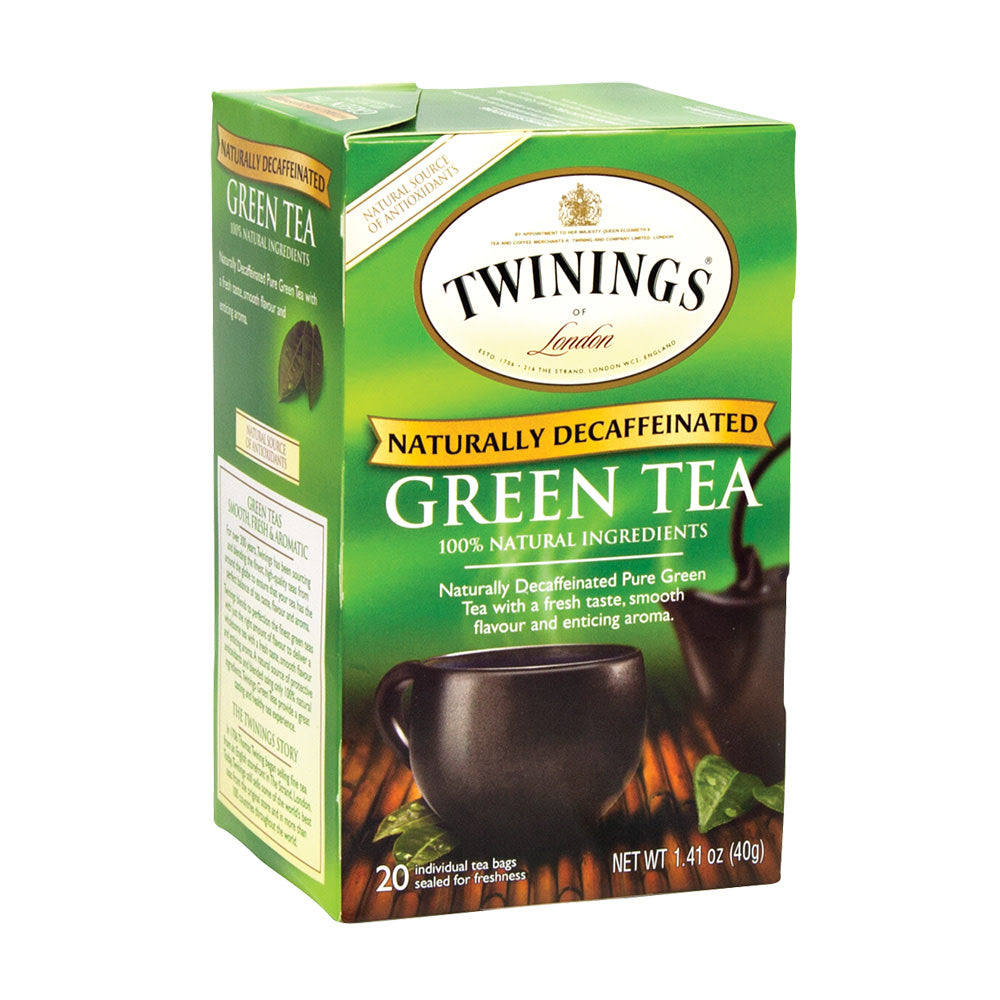 Wholesale Twinings Decaf Green Tea 20 Ct Box- Bulk
