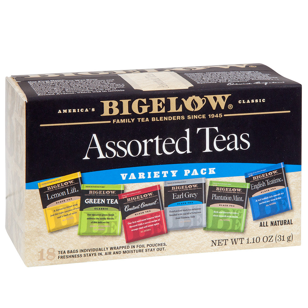 Wholesale Bigelow Assorted Teas 18 Ct Box- Bulk
