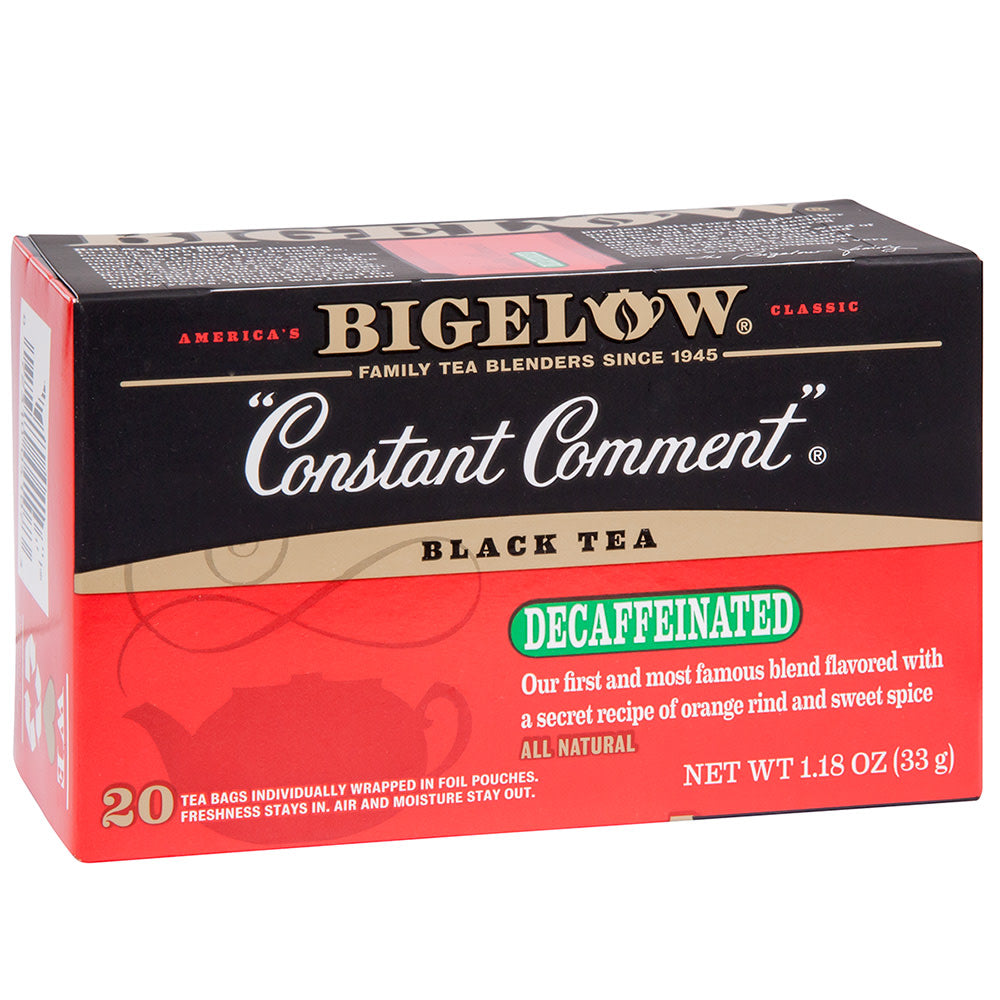 Bigelow Decaf Constant Comment Tea 20 Ct Box