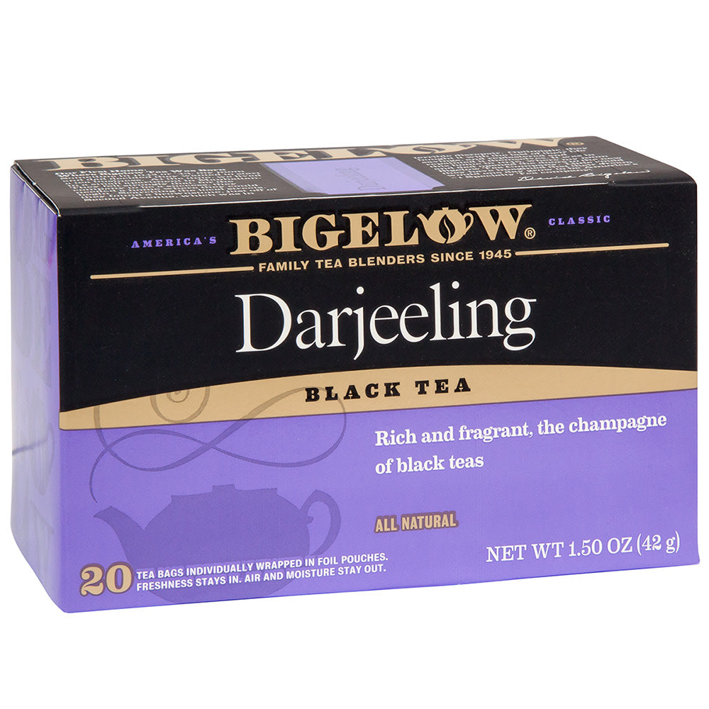 Wholesale Bigelow Darjeeling Black Tea 20 Ct Box- Bulk